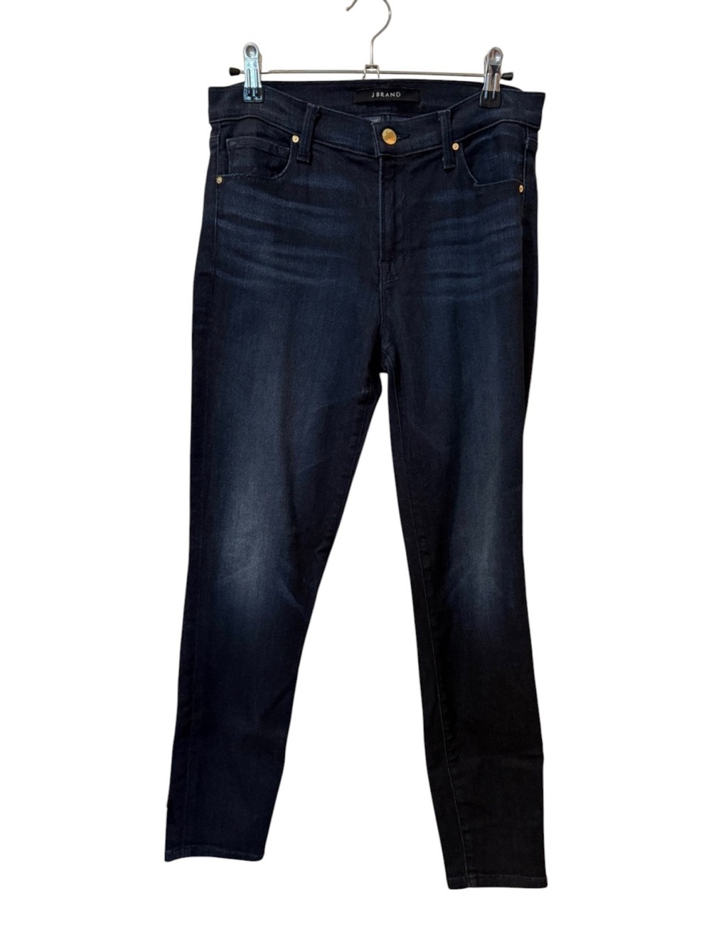 J Brand Women's Dark Indigo Skinny Capri Jeans